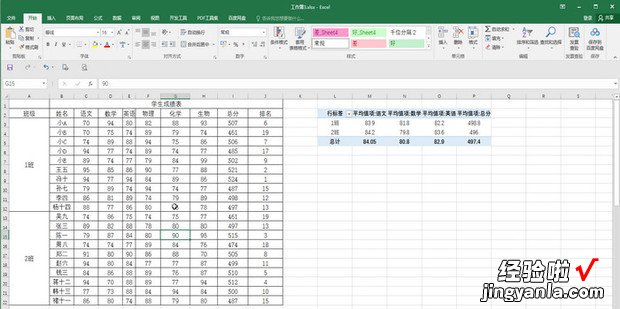 Excel取消合并单元格后怎样填充数据，Excel中取消合并单元格后填充