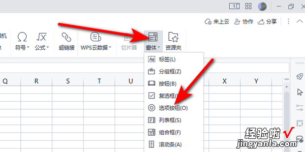 Excel表格怎么插入选项按钮，excel表格怎么做选择按钮