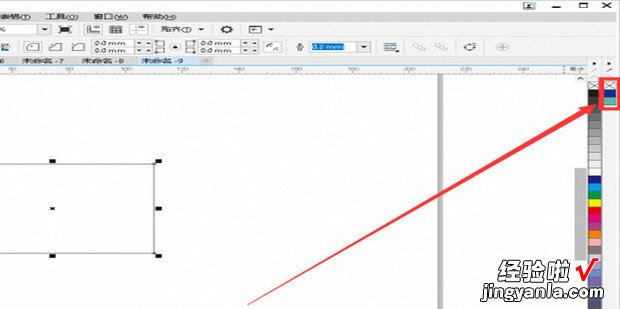 CorelDRAW如何将图片颜色添加到调色板