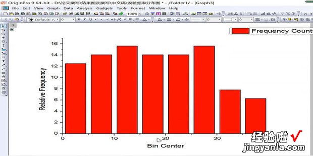 Origin怎么制作直方图，origin怎么做直方图