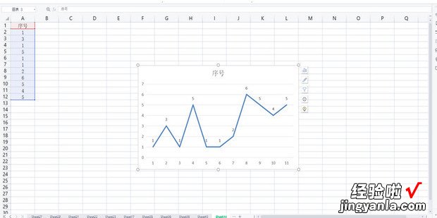 wps excel折线图如何添加数据标签