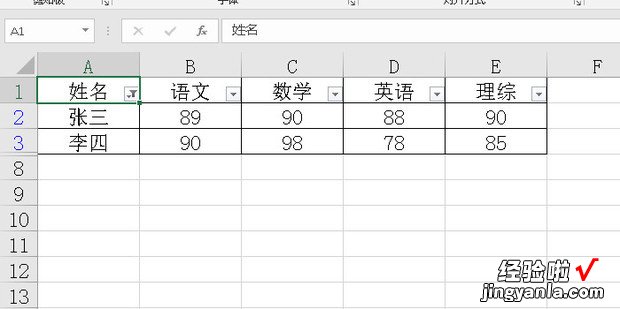 Excel表格怎样筛选并同时显示多类内容，excel表格怎样调整行间距