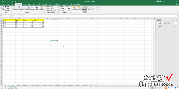 excel2013如何隐藏插入的图片