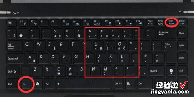 笔记本数字键和字母键如何切换，三星笔记本数字键和字母键如何切换