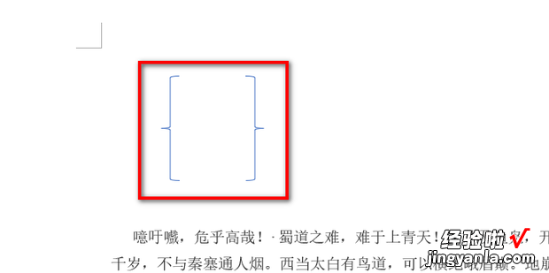 word竖着的大括号怎么打，word怎么加竖着的大括号