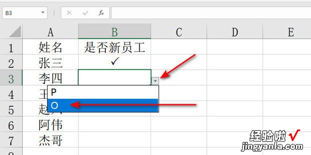 Excel表格中怎么插入√或×符号