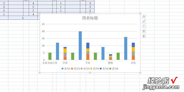 wps Excel怎么用柱状图做效果对比图