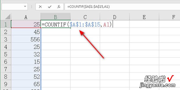 如何用excel 统计大量不重复数据的个数