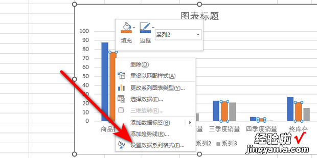 Excel 技巧:[4]如何修改柱状图柱子的宽度