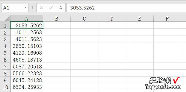 Excel如何保留两位小数,且第三位小数往前进