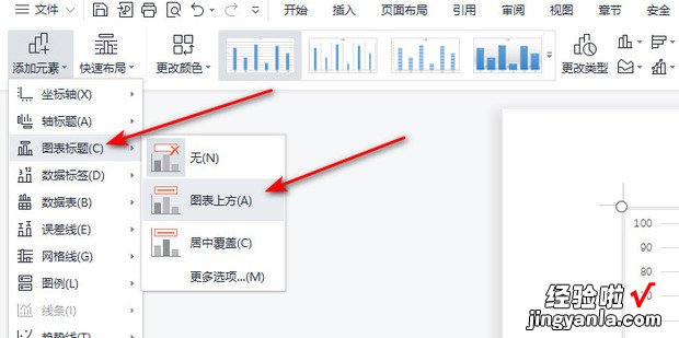 wps为图表添加标题要怎么操作，wps图表添加横坐标标题