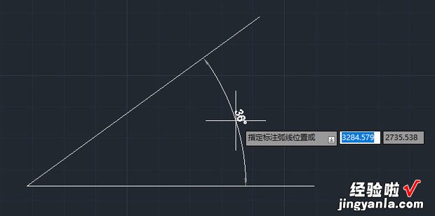 CAD怎么标注角度，cad怎么标注角度