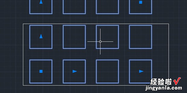 cad里面里面怎么进行矩形阵列