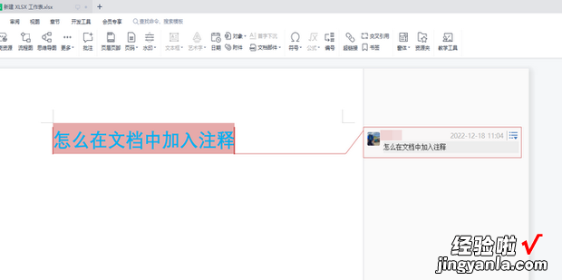 怎么在文档中加入注释，怎么在文档中加入注释wps