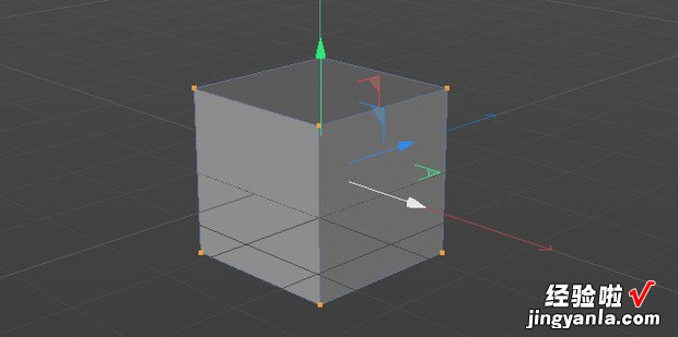 C4D中如何快速选择模型上的全部的点、线、面