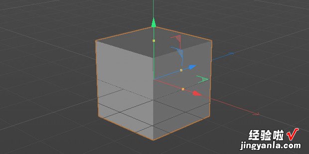 C4D中如何快速选择模型上的全部的点、线、面