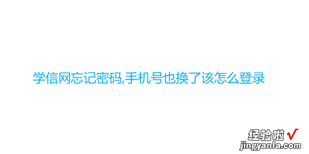 学信网忘记密码,手机号也换了该怎么登录，学信网忘记密码,手机号也换了该怎么登录密保也忘了