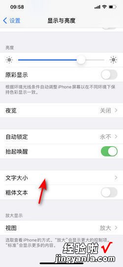 苹果手机如何设置屏幕显示字体的大?还只趺瓷柚闷聊幌允?