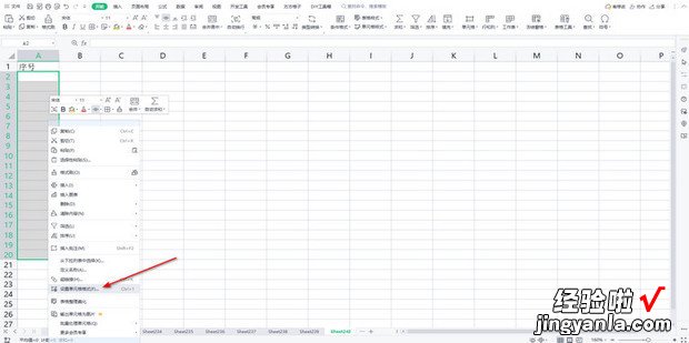 WPS表格如何批量添加带括号的编号，wps表格入门基础教程