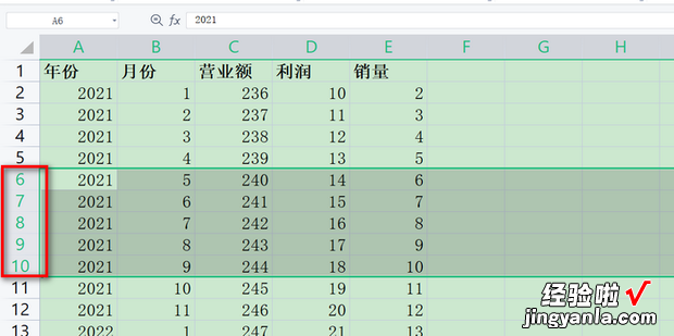 单元格隐藏了怎么让他显示出来，excel怎么一键取消所有隐藏