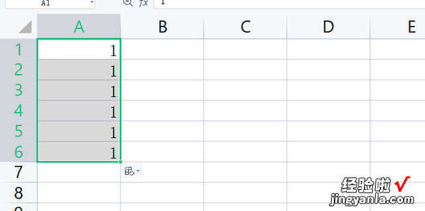 excel数字123456自动排下去，excel自动填充123456