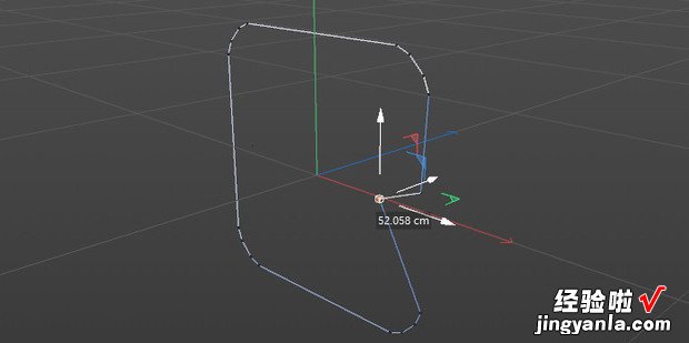 C4D建模中如何将矩形变成圆角矩形