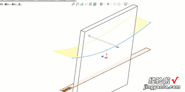 solidworks如何使用曲面切除命令，solidworks使用曲面切除在哪