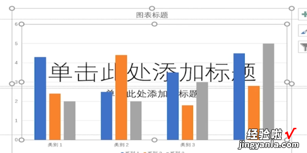 PPT插入的柱形图表如何加入折线图并添加标签