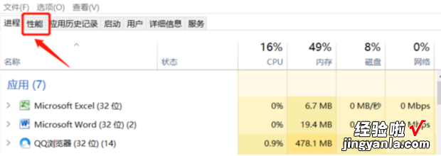 如何查看系统内存使用情况，如何查看电脑系统内存