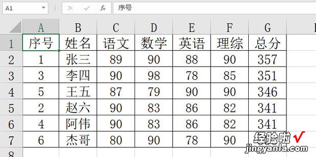 excel如何按某一列值进行整体排序