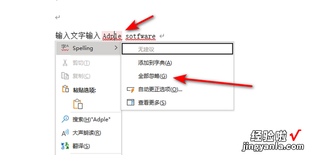 Word文档英文下方红线如何删除，word文档英文怎么转换中文