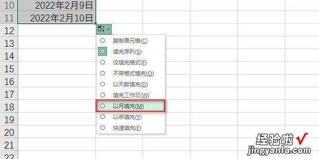 怎样在Excel中快速显示每月最后一天