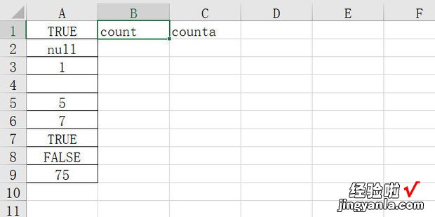 excel中函数count和counta有什么区别