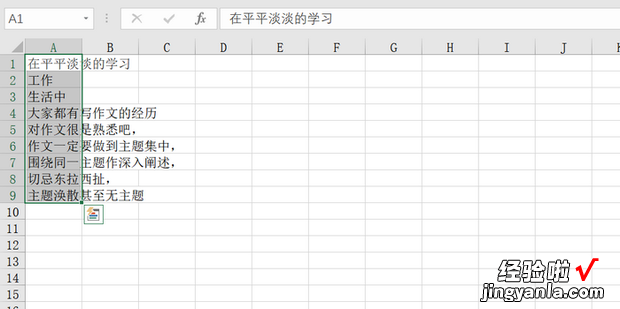 excel如何使行高列宽自动适应内容