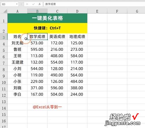 超实用的17 个Excel快捷键，快速提高工作效率，不加班