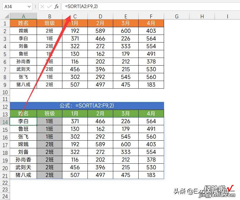 等了它N年，SORT函终于来了，可以让Excel表格自动排序