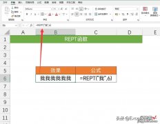 REPT，一个不务正业的Excel函数，可以快速生成6类图表