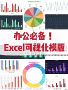 轻松上手+自动生成「高颜值EXCEL可视化图表模板」