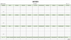 融资报表Word文档下载