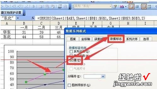 小编教你Excel折线图设置坐标轴起点不为0的操作教程