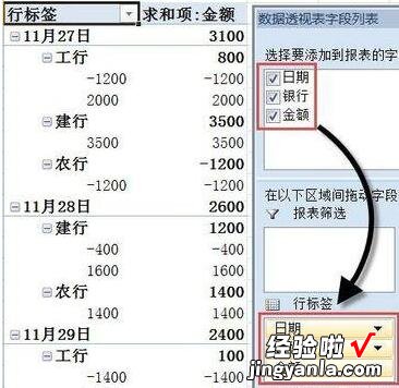 分享Excel财务数据快速转换收支报表的操作方法