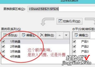 小编教你Excel表格制作多层的圆环图表的详细步骤