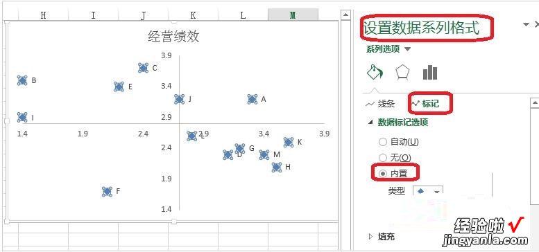 我来分享Excel制作矩形散点图的详细方法