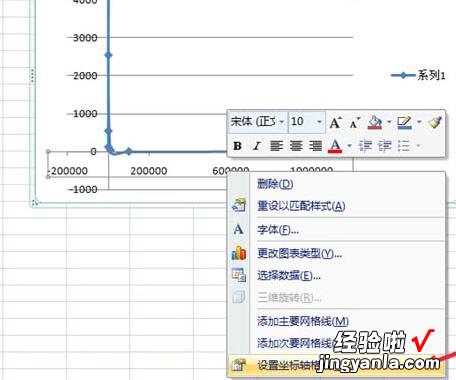 小编教你Excel制作对数图表的简单方法