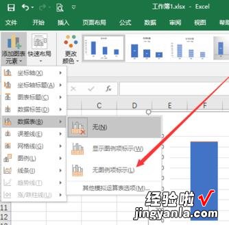 我来分享excel2016图表下方添加数据表格的操作方法