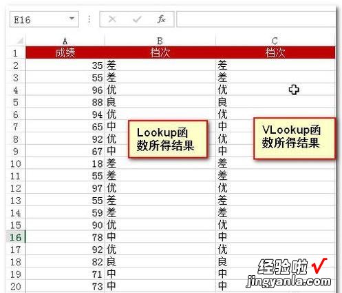 我来教你excel2016使用函数在某区间查找数据的方法步骤