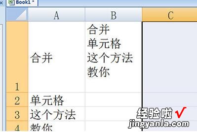 我来分享Excel表格多行列数据合并教程