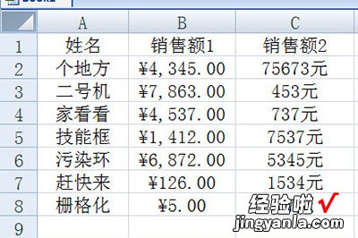 分享Excel在数字前加人民币符号的详细步骤