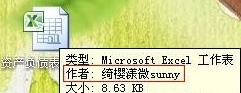 小编分享excel2016添加作者的简单步骤