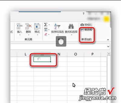 小编分享excel2013插入复选框的简单教程